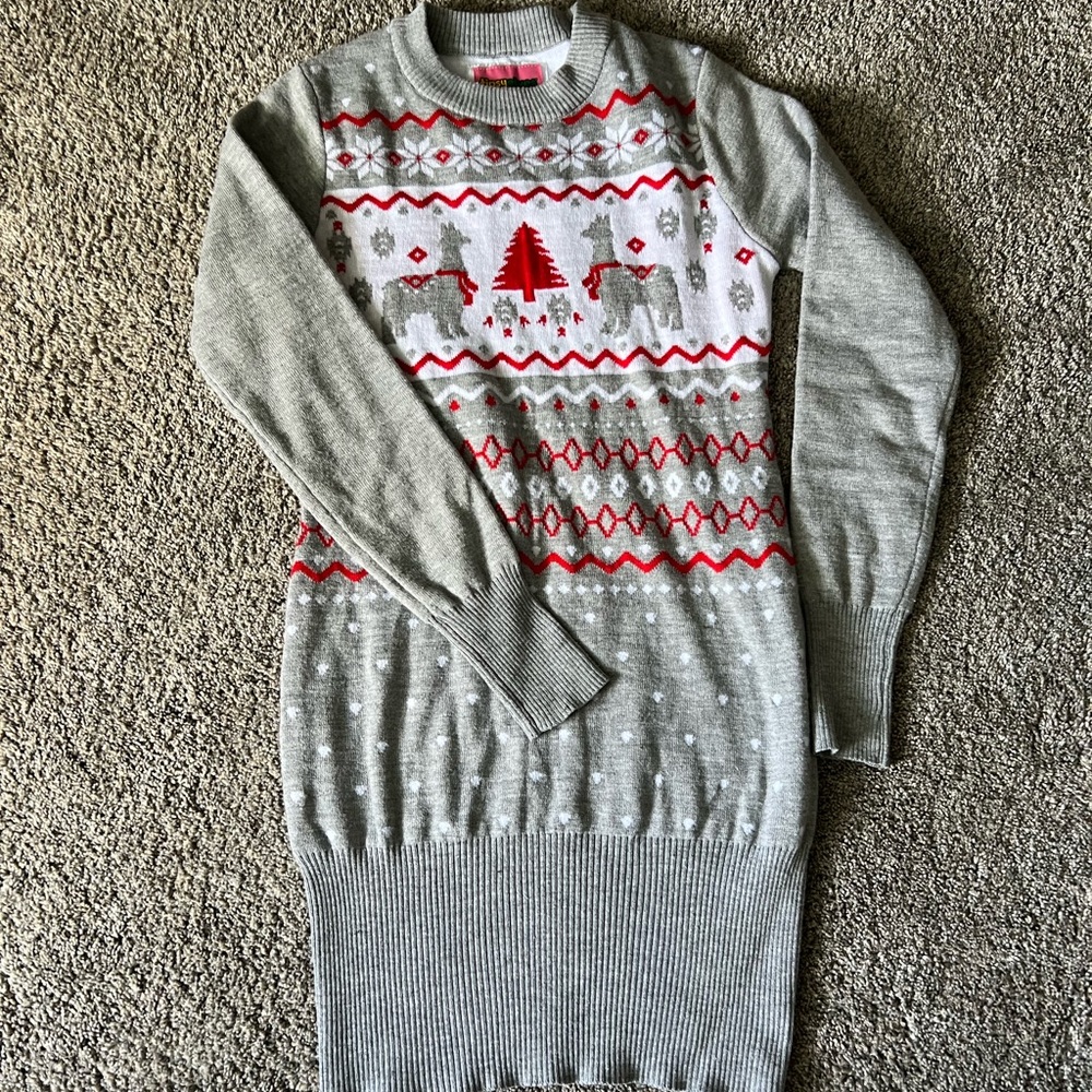 Tipsy Elf sweater dress